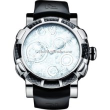 Romain Jerome Moon-DNA Moon Dust Steel Mood White Watch #MW.F1.11BB.00