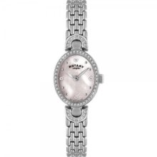 Rotary Ladies Stone Set Watch Lb02824-07