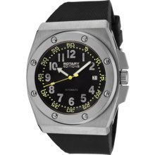 Rotary Men's Editions Automatic/Mechanical Black Rubber