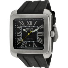 Rotary Men's Editions Automatic Black Rubber