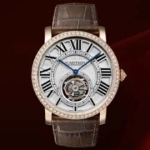 Rotonde De Cartier Flying Tourbillon Watch HPI00593