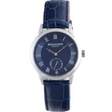 Rudiger Watches Men's Leipzig Blue Dial Blue Calfskin Blue Calfskin Bl