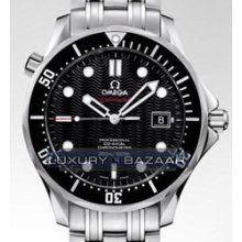 Seamaster 300 m Chronometer (SS / Black / Bracelet)