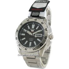 Seiko 5 Sports Automatic 24 Jewels 100m Srp357k1 Srp357k Srp357 Mens Watch