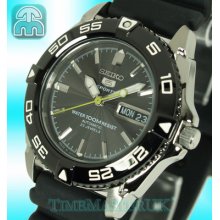 Seiko 5 Sports Mens Automatic Divers Style Rubber Strap Snzb23j2