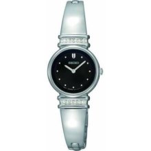 Seiko Swarovski Ladies Quartz Analogue Watch Sujg31p9