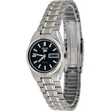 Seiko Women's Black Dial Automatic Self-Winding Watch - Seiko SYM593K