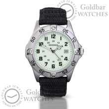 Sekonda Gents Mens Watch Canvas Strap Glow In The Dark Dial 3915 Rrp Â£49.99