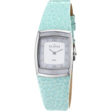 Skagen 855SSLI Steel Mother-Of-Pearl Inlay Dial Women's Watch