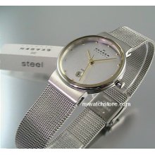 Skagen Stainless Steel Ladies Watch 355SGSC