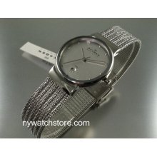 Skagen Stainless Steel Mesh Ladies Watch 355SSS1