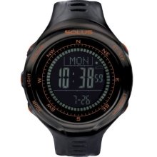 Solus Unisex Digital Watch With Lcd Dial Digital Display And Black Plastic Or Pu Strap Sl-110-004