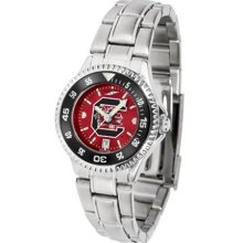 South Carolina Gamecocks USC Womens Steel Anochrome Watch