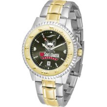 South Dakota Coyotes Mens Two-Tone Anochrome Watch