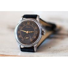 Soviet watch Russian watch Men watch Mechanical watch men's wrist -rare clock face watch - 