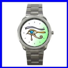 Sport Metal Watch EYE Boys Optometrist Men Women Girls (12463707)