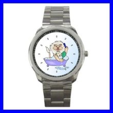 Sport Metal Watch Lion Circus Animal Boys Girls Men Leo (12463695)