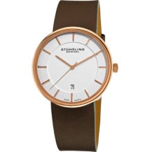 Stuhrling 244 33452 Classic Fairmount Swiss Quartz Date Ultra Slim Mens Watch