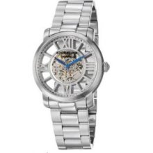 Stuhrling Original 280B.33112 Mens Stainless Steel Caseandamp;#44; Winchester Decorum Automatic Skeleton Stainless Steel Watch