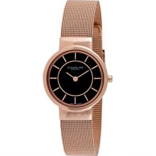 Stuhrling Original Women's Chantility Rosetone Swiss Quartz Watch