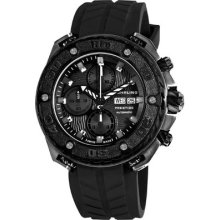 Stuhrling Prestige 322a 33f61 Swiss Maverick Valjoux 7750 Chrono Mens Watch