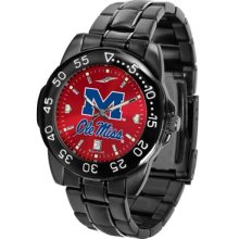 Suntime Mississippi 'Ole Miss' Rebels Fantom Sports AnoChrome Watch