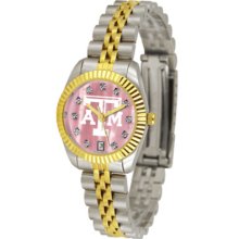 Suntime Texas A&M Aggies Ladies Executive Mother of Pearl Watch