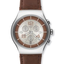 Swatch Massive Bronze Mens Watch YOS435