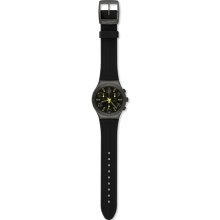 Swatch Ray Of Light VISA BLACK CARD Mens Watch YCM4000V