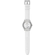 Swatch Yts401 Mens In A Joyful Mode White Watch Â£95.5