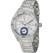 Swiss Army 241190 Men's Watch Mechanical Silver Tone Dial