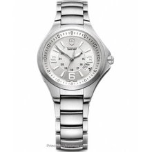 Swiss Army Ladies Base Camp Silver-Tone Dial Stainless Case 241469