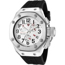 Swiss Legend 10541-02 Men's Trimix Diver Chronograph Black Silicone