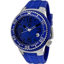 SWISS LEGEND Watches Neptune (44 mm) Blue Dial Blue Silicone Blue Sil