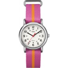 T2P072 Timex Ladies WEEKENDER Pink Watch