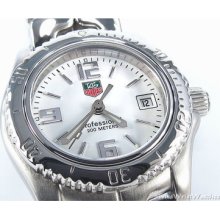 Tag Heuer Ladies' Link Wt1414 White Mini Pressure Tested