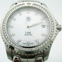 Tag Heuer Link Factory Diamond Dial And Bezel 30% Off Wj111b.ba0575