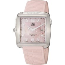 TAG Heuer Women's WAE1114.FT6011 Tiger Woods Professional Rubber Sports Watch