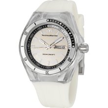 Technomarine Unisex Cruise Sport Snow Day Date Diamond Watch 110064