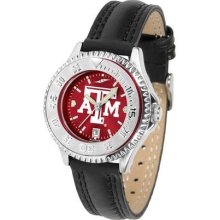 Texas A&M Aggies Ladies Leather Wristwatch