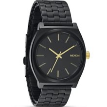 The Time Teller Watch for All - One Size - Matte Black / Gold