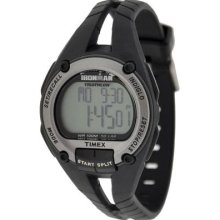 Timex 50 Lap Memory Chrono Watch (black / Silver)