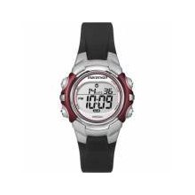 Timex Ladies Marathon Black & Red Resin Digital Watch