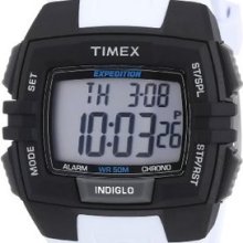 Timex Men?s T49901 Expedition Rugged Wide Digital Chrono Alarm Timer White Case