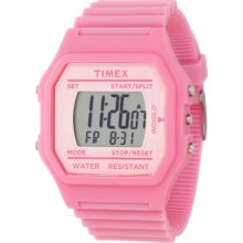 Timex Women's T2N104 Fashion Digitals Jumbo Pink Watch