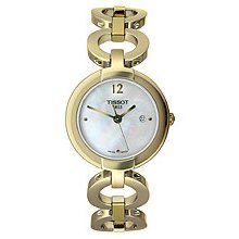 Tissot Pinky Yellow Gold White Mother-of-Pearl Quartz Women's watch #T084.210.33.117.00