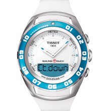 Tissot Women's T-Touch Sailing White Dial Watch T056.420.17.016.00