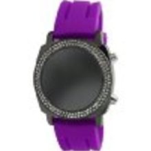 TKO ORLOGI Women's TK572-PR Crystalized Milano Digital Purple Rubber