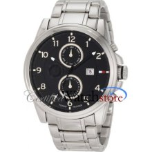 Tommy Hilfiger 1710296 Watch Bayside Mens Black Dial Quartz Movement