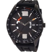 Tommy Hilfiger Mens 1790797 Sport Black Tonal Silicon Watch